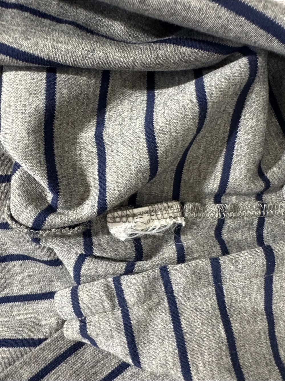Polo Ralph Lauren mens L Large gray stripe Pima soft cotton knit polo shirt EUC